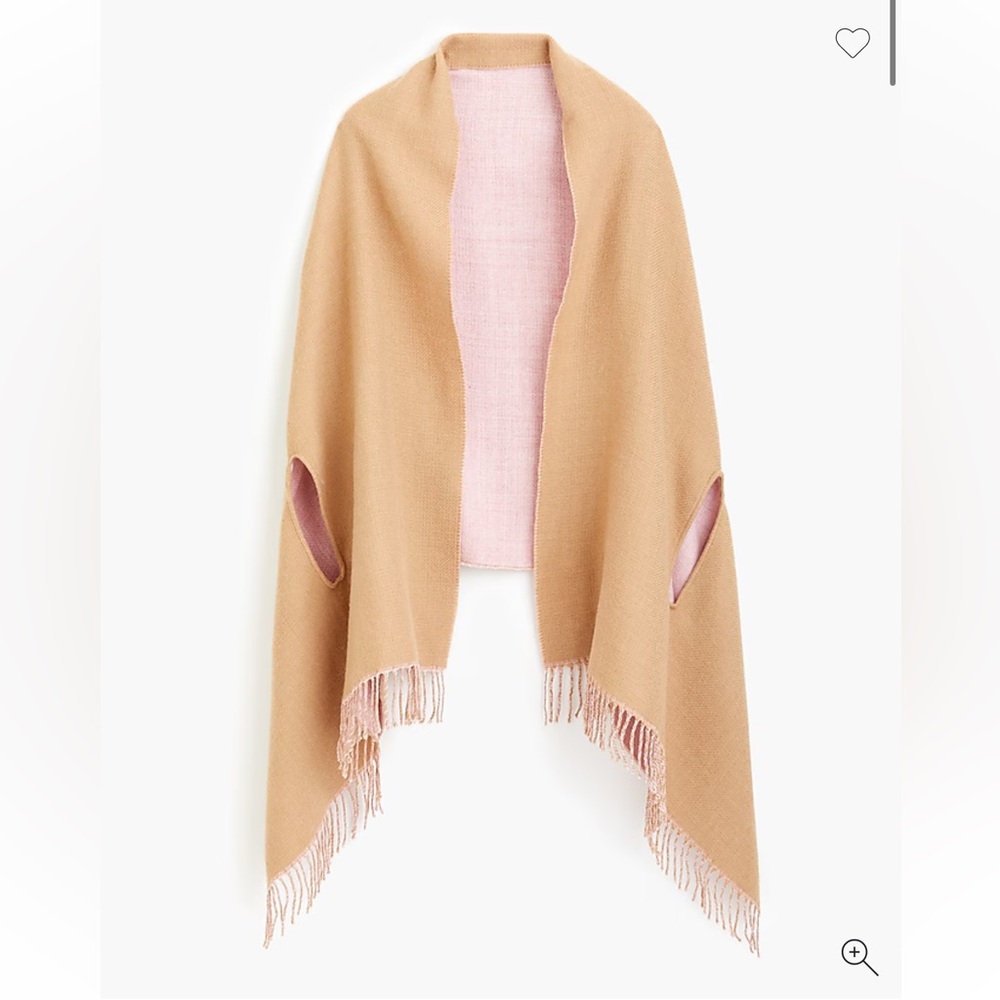 J.Crew Reversible Cape Scarf